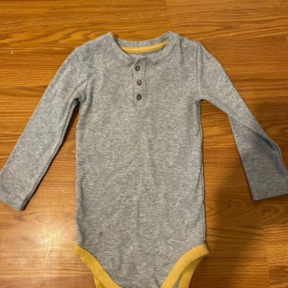 Okie Dokie Long Sleeve Baby Body Suit 24 Months (GA)